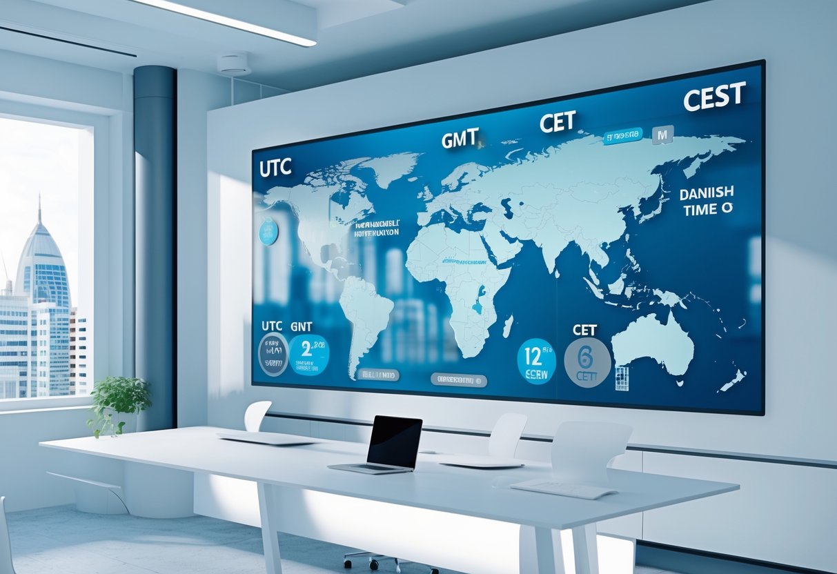 UTC GMT CET og CEST forklaret på en enkel måde